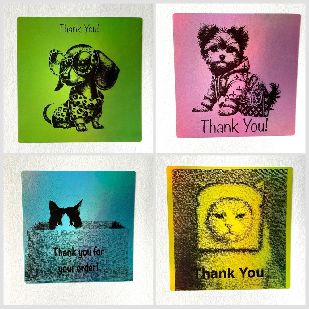 You Pick Set of 100 Stickers - Picture 2 of 7